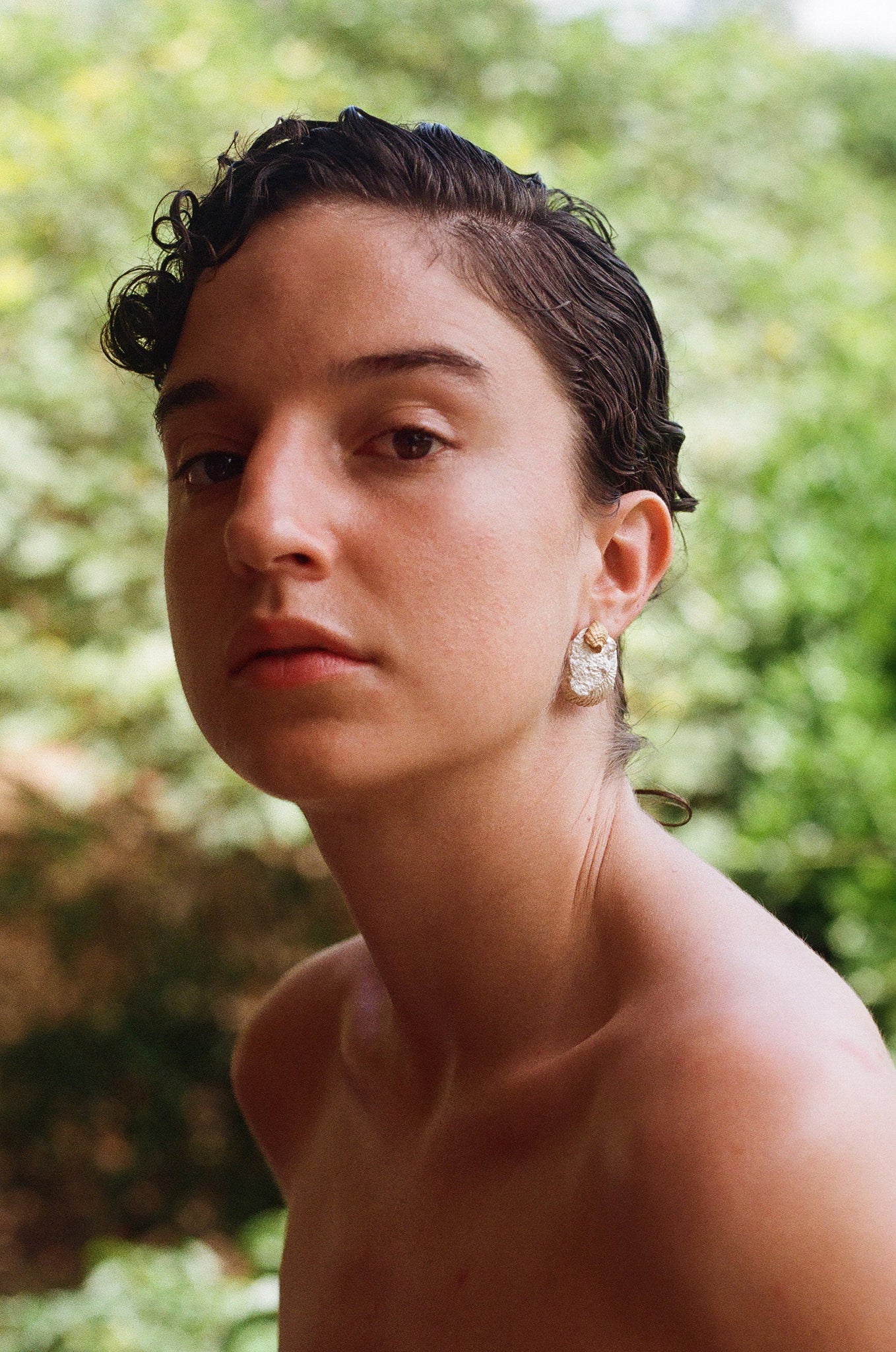 Aretes Conchas Compuestas