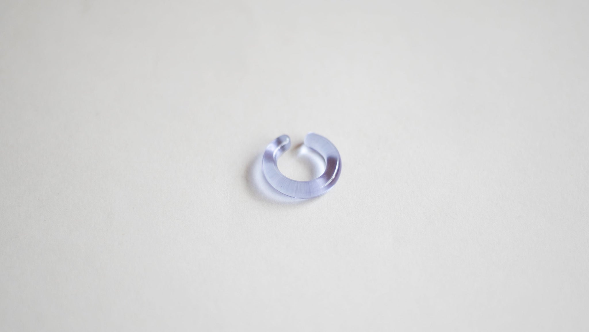Ear Cuffs en Vidrio Soplado