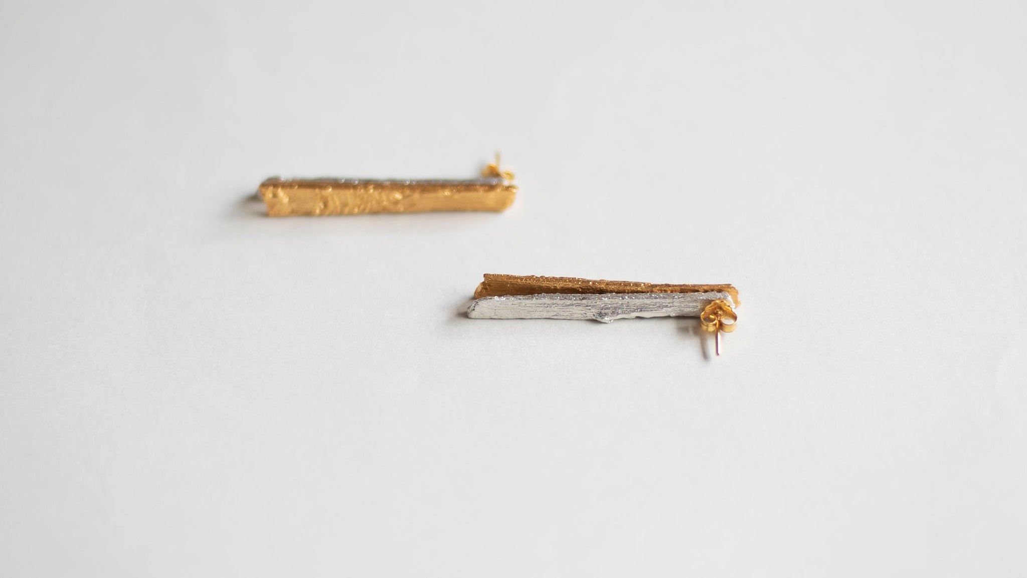 Aretes Palos Paralelos