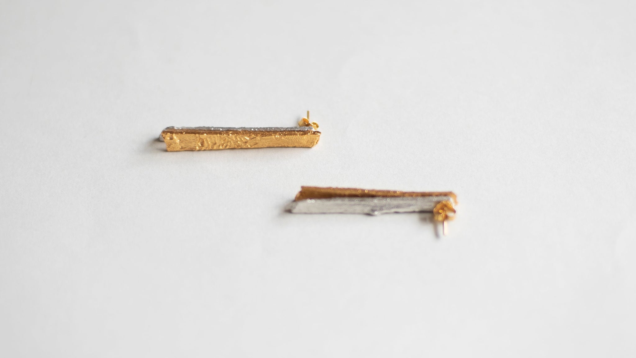 Aretes Palos Paralelos