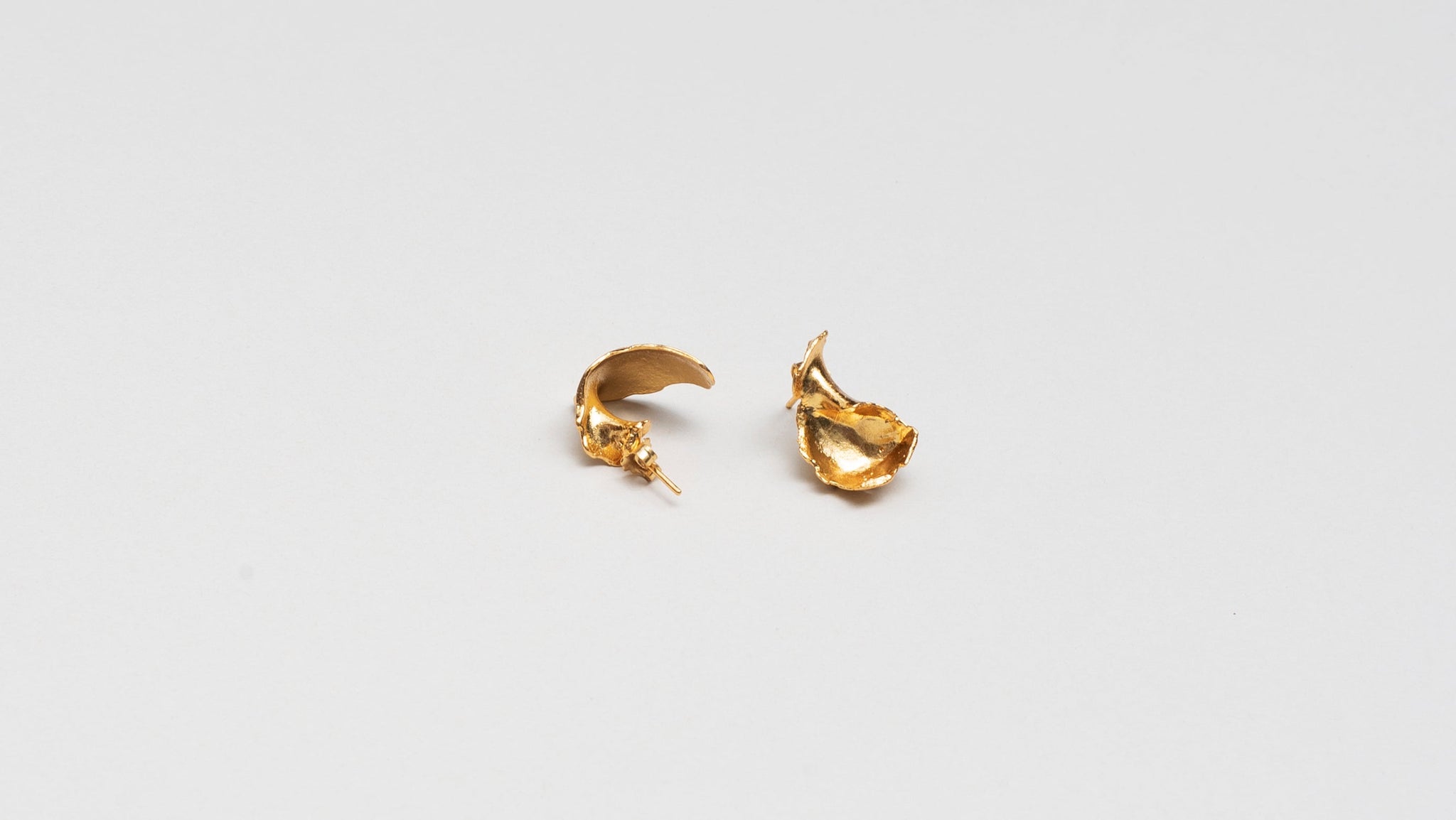 Aretes Conchas Irregulares