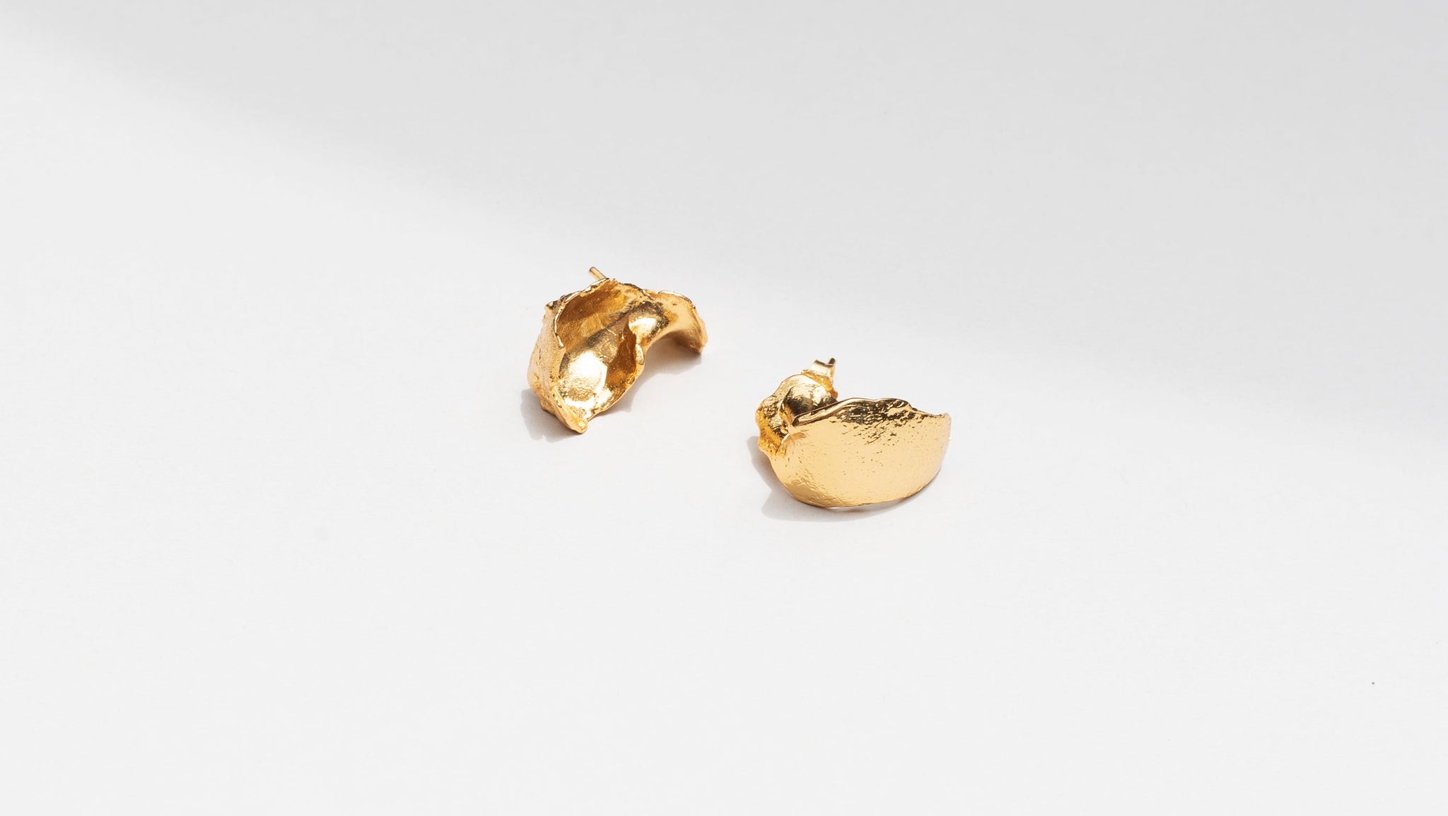 Aretes Conchas Irregulares