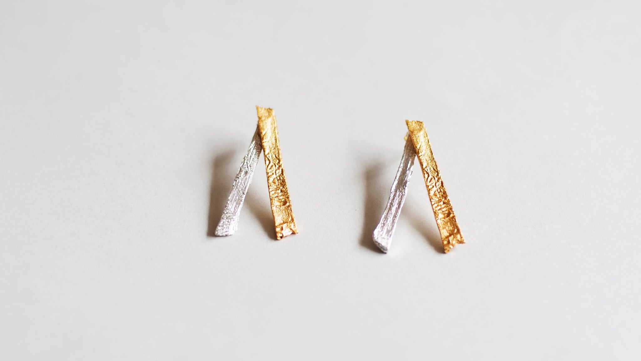 Aretes Palos Paralelos