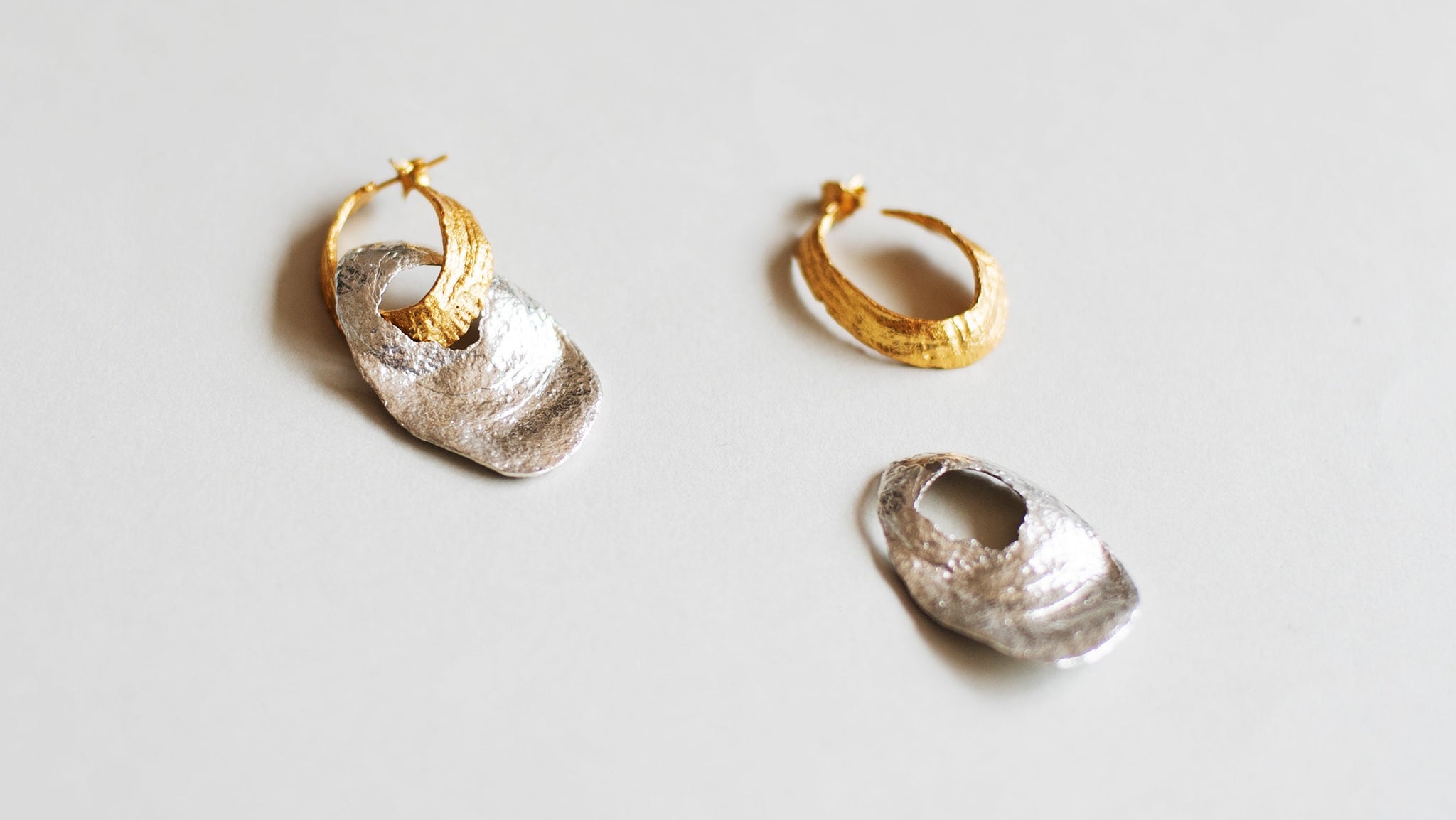 Aretes Aros Compuestos